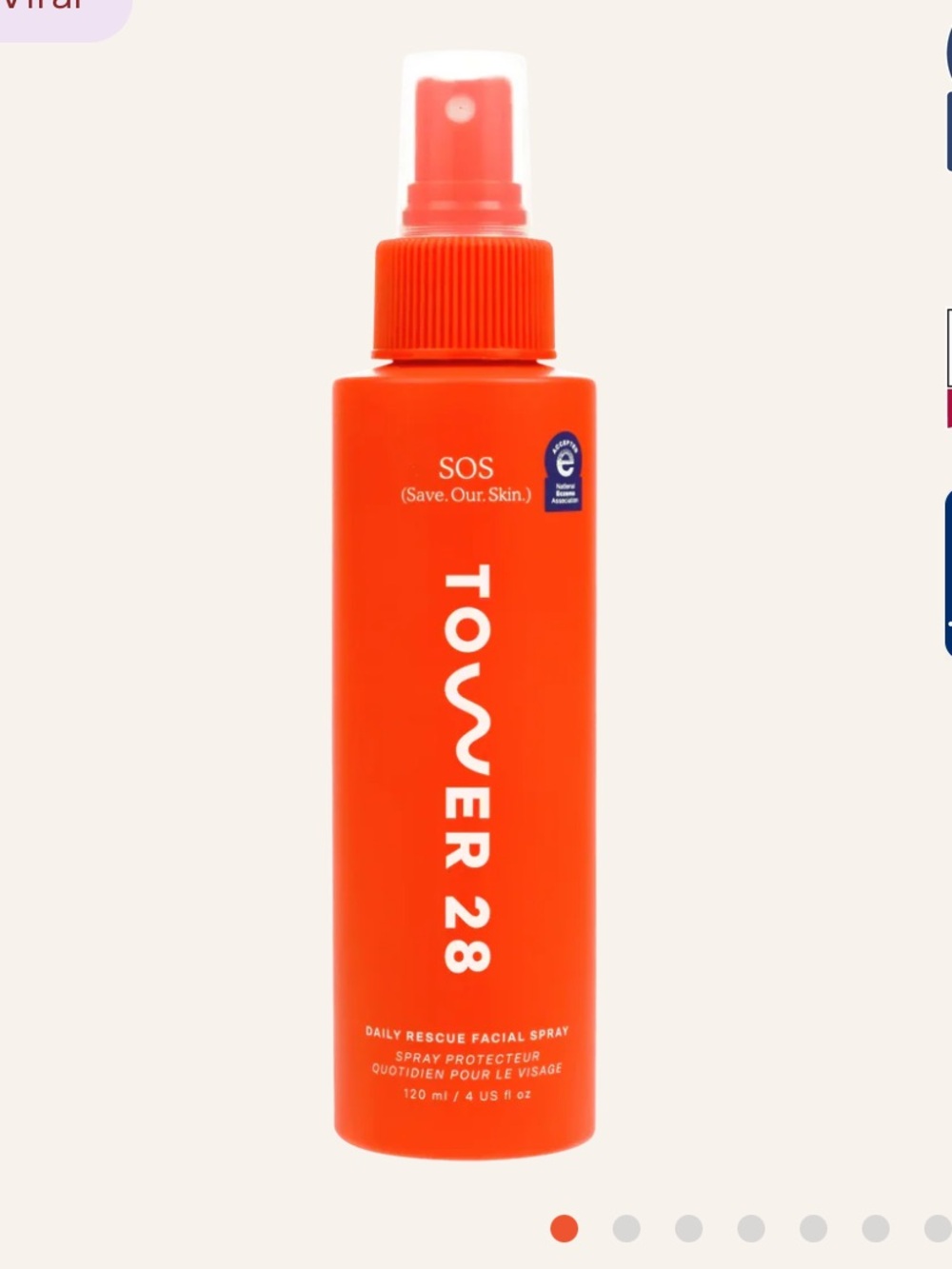 Tower 28 SOS Rescue Spray — brand new